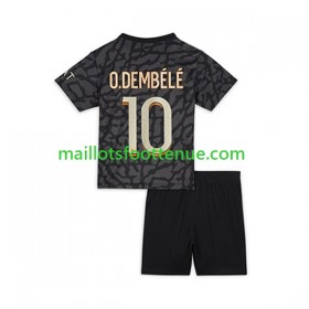 Maillot/Tenue Paris Saint Germain PSG O.Dembele 10 Enfant Troisieme 2023/2024